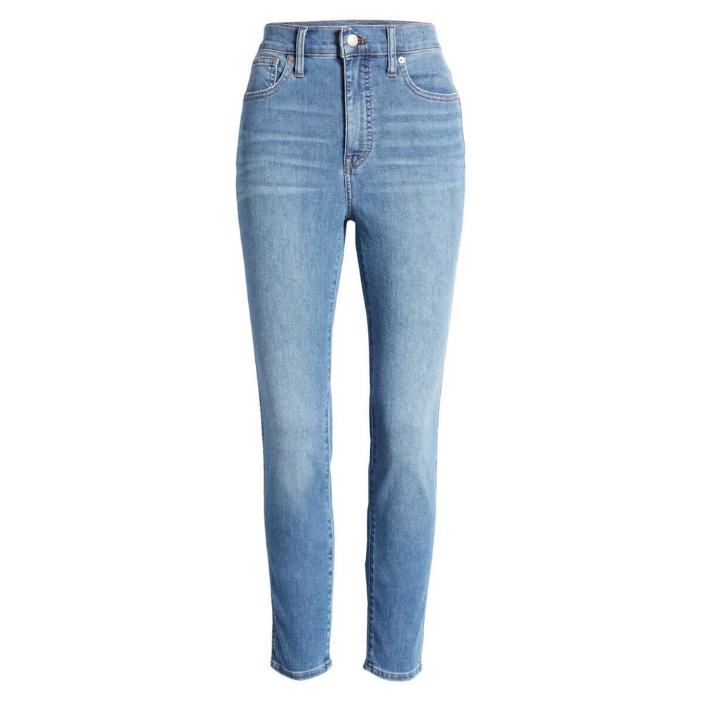 Madewell 10" High Rise Skinny Crop Jeans 5 Pocket Denim MD621 Women's Size 29 - Picture 7 of 7